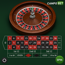 CampoBet - Roulette Table Game - European and American