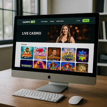 CampoBet - Desktop Platform Interface - Intuïtief Design